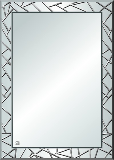 Gương soi phòng tắm Q104 do Hòa Bình Glass sản xuất và phân phối